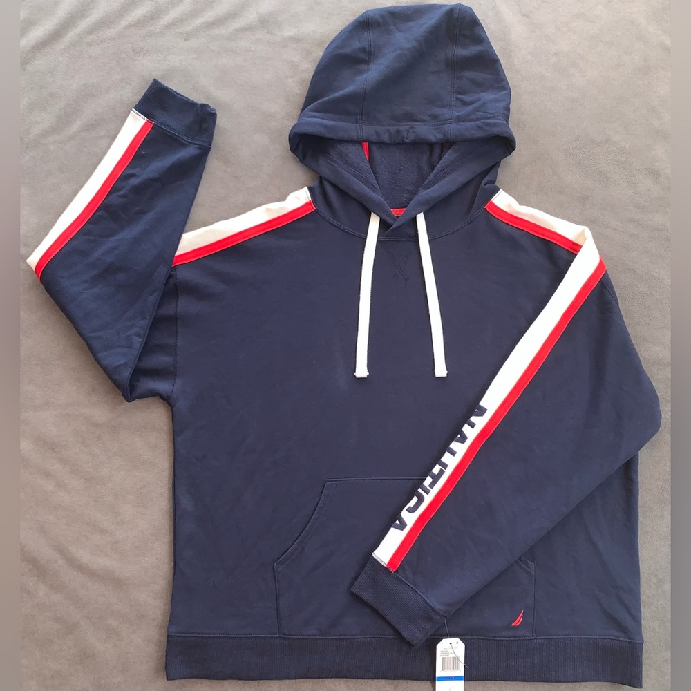Nautica Women's Navy Blue Hoodie, Size XL, New With Tags!
